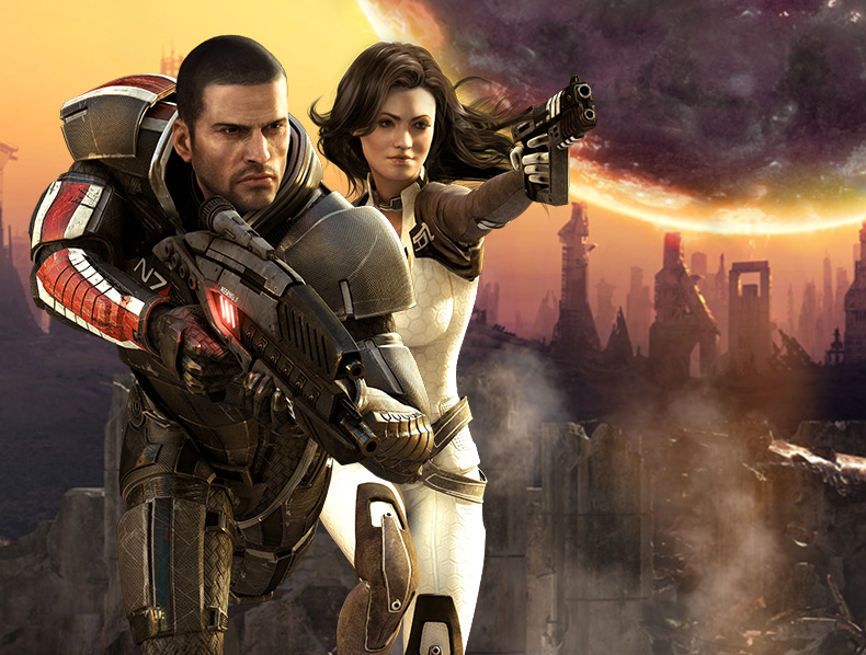 Mass Effect 2 – Landing Page